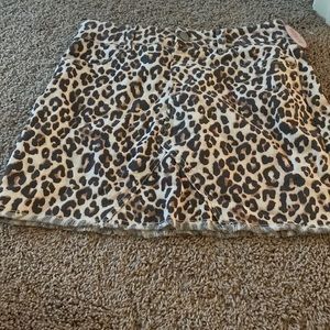 justice girls size 16 jean skirt